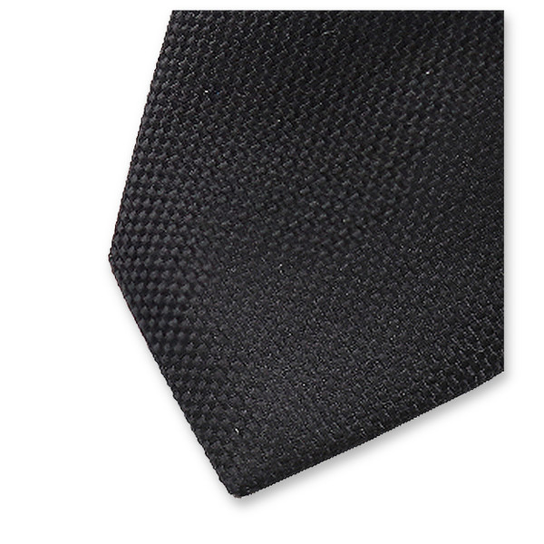 Cravate à structure étroite - Noir (3)