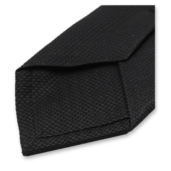 Cravate à structure étroite - Noir (2)