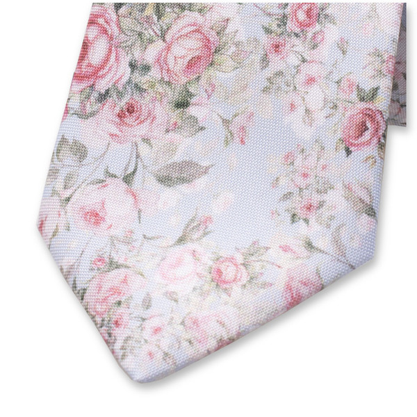 Roses cravate bleu clair (2)