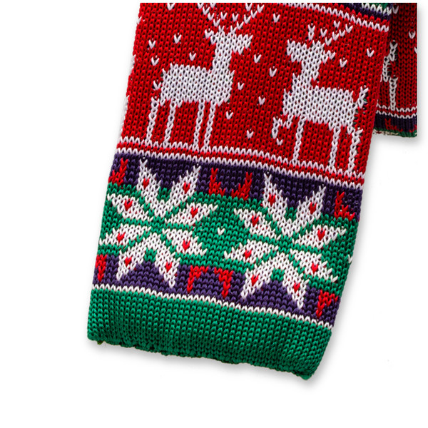 Cravate Noël rouge/vert (2)