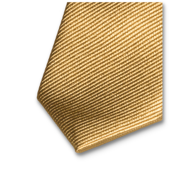 Cravate super slim Or (2)