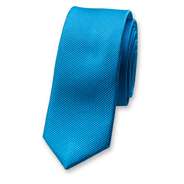 Cravate super slim Bleu Vif  (1)