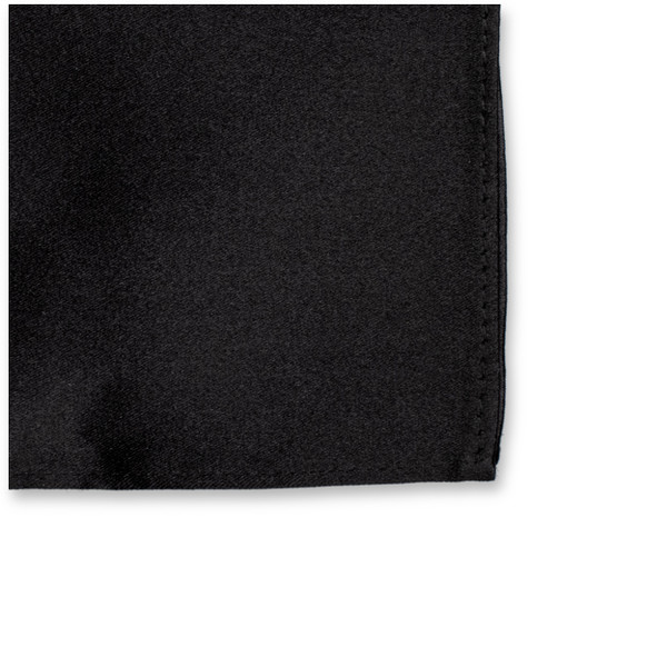 Pochette satin Noir (1)