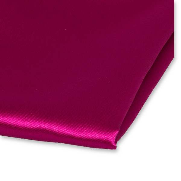 Pochette fuchsia de satin polyester (2)