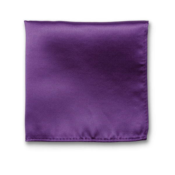 Pochette Violet de satin polyester (1)