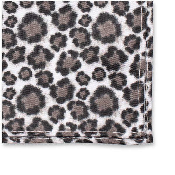 Gris Pochette de costume - Léopard (2)