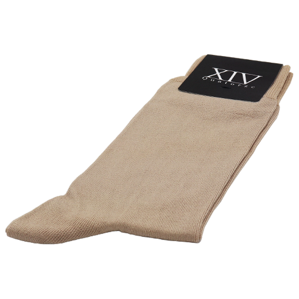 Chaussettes Beige - De Luxe (2)