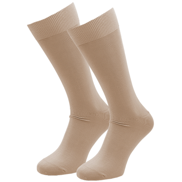 Chaussettes Beige - De Luxe (1)