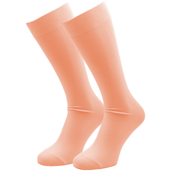 Chaussettes Rose Saumon - De Luxe (1)