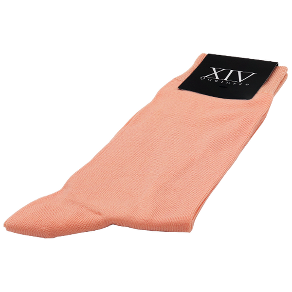 Chaussettes Rose Saumon - De Luxe (2)