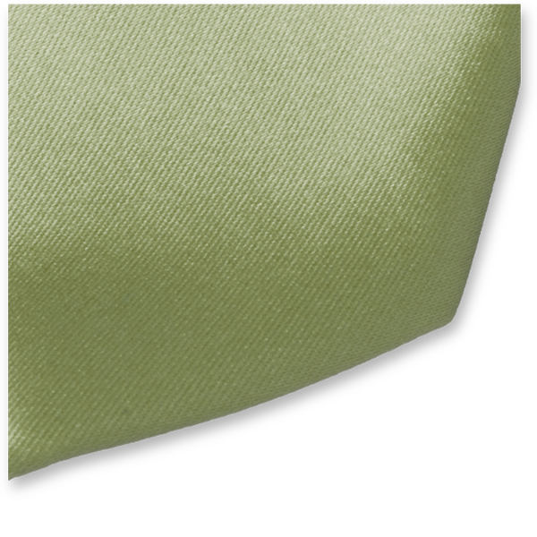 Cravate Vert sauge en satin polyester (2)