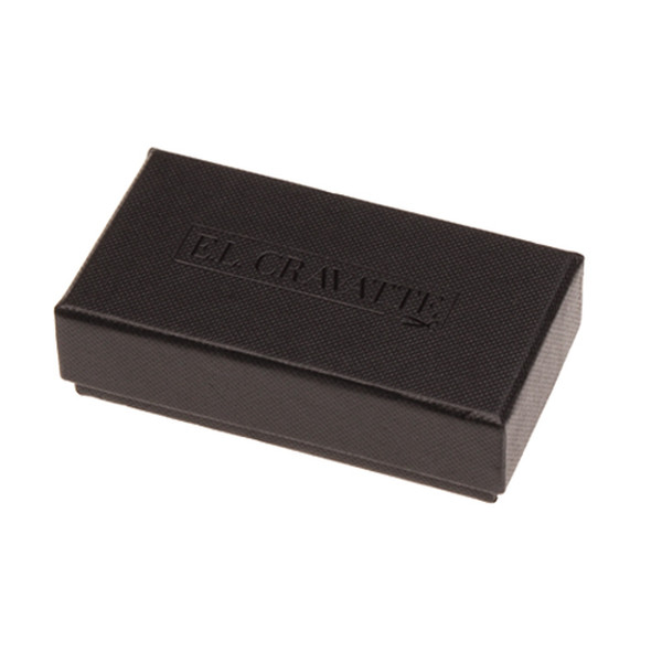 Pince à cravate argentée - bande horizontale (2)