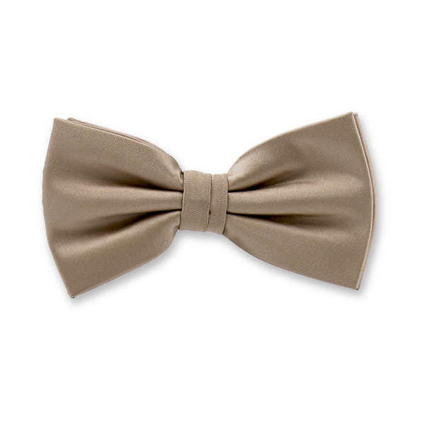 Nœud papillon en polyester Beige  (1)
