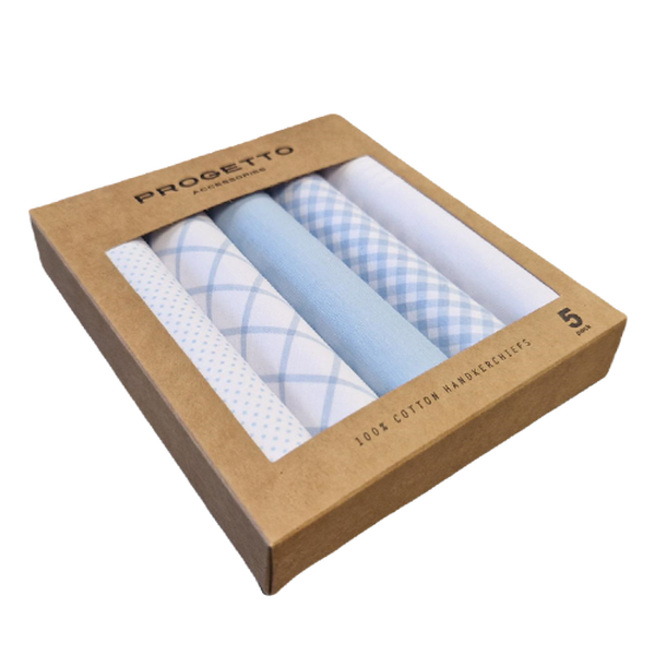 Mouchoirs homme - Bleu (1)