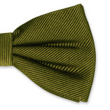 Nœud papillon homme vert olive - Thumbnail 2