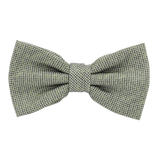 Noeud Papillon Vert Two-tone - Thumbnail 1