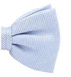Noeud Papillon Bleu Ciel Two-tone - Thumbnail 2