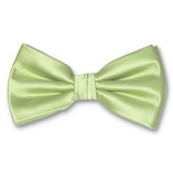Nœud papillon en polyester vert menthe - Thumbnail 1