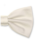 Nœud papillon en polyester Ivoire - Thumbnail 2