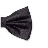 Nœud papillon Noir brillant - Thumbnail 2