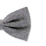 Noeud Papillon Laine Gris foncé - Thumbnail 2