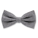 Noeud Papillon Laine Gris foncé - Thumbnail 1