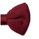 Nœud Papillon tricot Bourgogne - Thumbnail 2