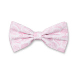 Nœud papillon en coton Toile de Jouy - Rose clair - Thumbnail 1