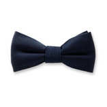 Noeud Papillon Bleu Foncé pour Enfants - Thumbnail 1