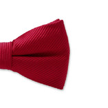 Noeud Papillon Rouge Foncé pour Enfants - Thumbnail 2