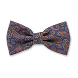 Noeud papillon bleu cachemire - Thumbnail 1