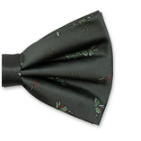 Noeud papillon de Noël vert Holly - Thumbnail 2