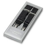 Bretelles Grises - Noires Laine - Thumbnail 1