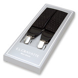 Bretelles à pois noir/ blanc - Thumbnail 1