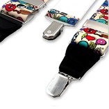 Bretelles avec motif Pop-Art  - Thumbnail 2