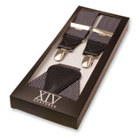 XIV Bretelles Chevrons - Bleu foncé - Thumbnail 1