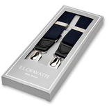 Bretelles Forme X Bleu Foncé - Thumbnail 1