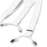 Bretelles Avec Clips Blanc - Thumbnail 3