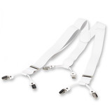 Bretelles Avec Clips Blanc - Thumbnail 2