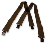 Bretelles de Travail Olive verte - Thumbnail 3