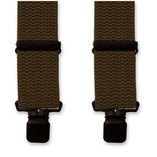 Bretelles de Travail Olive verte - Thumbnail 1