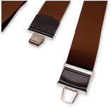 Bretelles Extra Larges Marron - Thumbnail 3