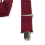 Bretelles fines bordeaux - Thumbnail 3
