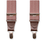 XIV Bretelles Chevrons - Rouge Bordeaux - Thumbnail 4