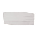 Blanc Ceinture de Smoking - Satin - Thumbnail 1