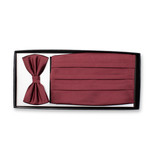 Ceinture rouge Bordeaux - Ensemble - Thumbnail 1