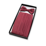 Ceinture rouge Bordeaux - Ensemble - Thumbnail 2