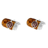 Boutons de manchette Cigare - Thumbnail 1
