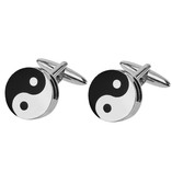 Boutons de manchette Yin-Yang - Thumbnail 1