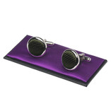 Boutons de manchette homme vert foncé - Thumbnail 1